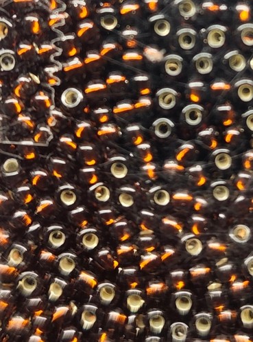 Böhmische rocailles 6mm á - rocailles, 2,6mm