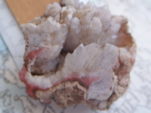 Schöne quarz kristallgeode - schöne,